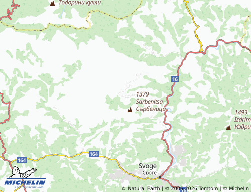 Carte MICHELIN Zimevitsa - ViaMichelin