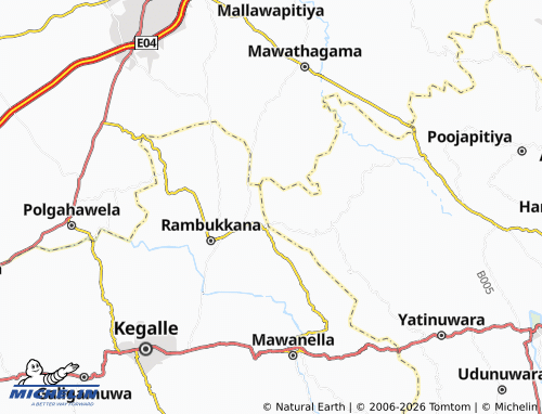 Mappa MICHELIN Kalotuwawa - ViaMichelin
