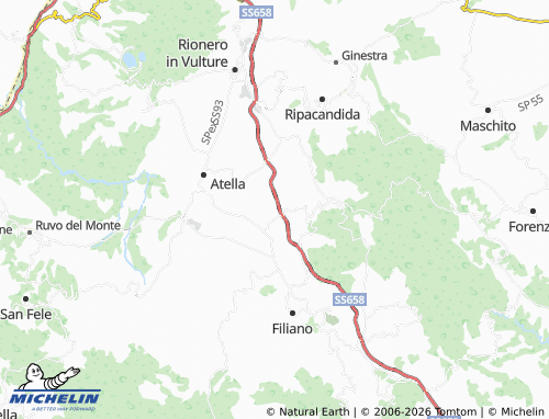 Carte MICHELIN Macchia - ViaMichelin