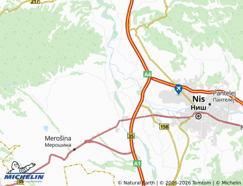 Carte MICHELIN Lalinac - ViaMichelin