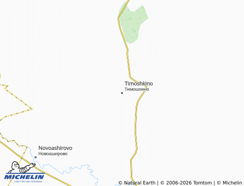 MICHELIN-Landkarte Timoshkino - ViaMichelin