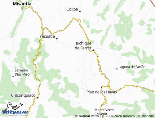 Mapa MICHELIN Santa Rosa Sur - ViaMichelin
