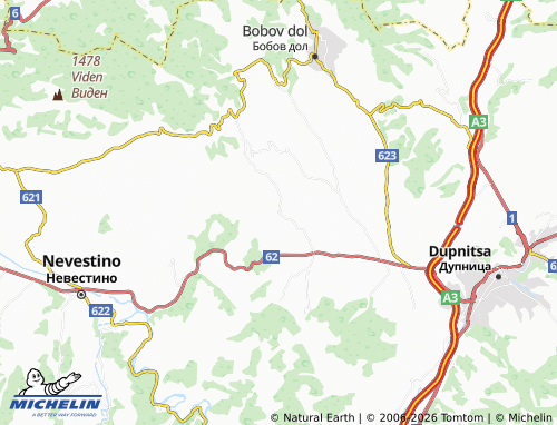 Mapa MICHELIN Shatrovo - ViaMichelin