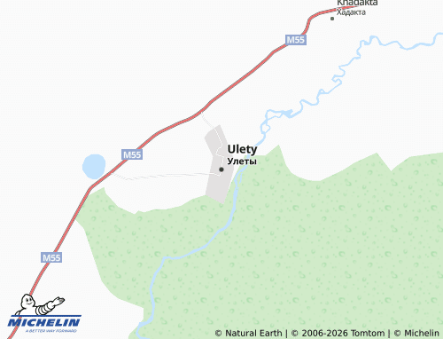 MICHELIN-Landkarte Ulety - ViaMichelin