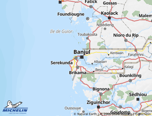MICHELIN-Landkarte Kanifing - ViaMichelin