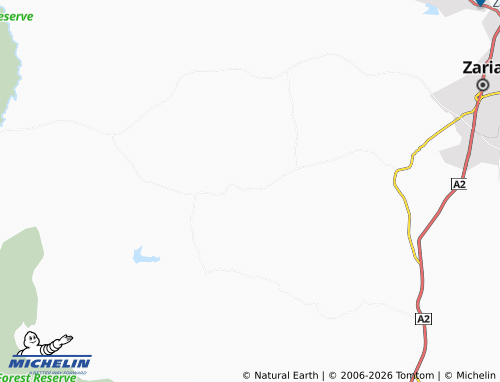 MICHELIN Kwaba map - ViaMichelin