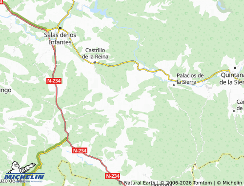 MICHELIN Moncalvillo map - ViaMichelin