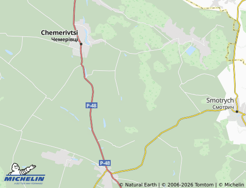 MICHELIN Khropotova map - ViaMichelin