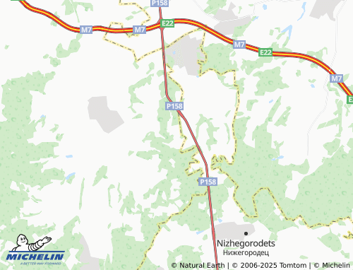 MICHELIN Romashkovo kottezhnyy poselok map - ViaMichelin