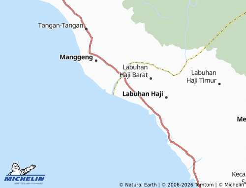 MICHELIN Blang Baru map - ViaMichelin