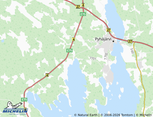 Carte MICHELIN Emolahti - ViaMichelin