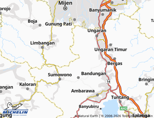 Carte MICHELIN Gebugan - ViaMichelin