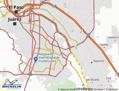 Mappa MICHELIN Privata Residencial - ViaMichelin
