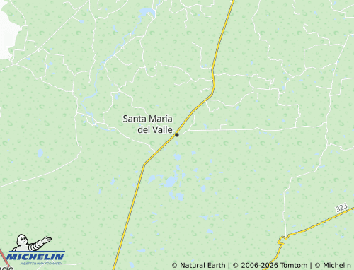Mappa MICHELIN Santa María del Valle - ViaMichelin