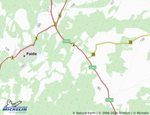 Mapa MICHELIN Valgma - ViaMichelin