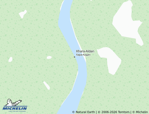 MICHELIN-Landkarte Khara-Aldan - ViaMichelin