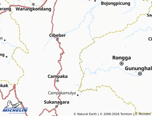 MICHELIN Margaluyu map - ViaMichelin