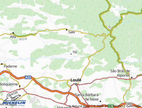 Mapa MICHELIN Tôr - ViaMichelin