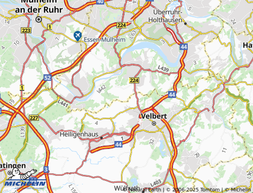 Mappa MICHELIN Langhorst - ViaMichelin