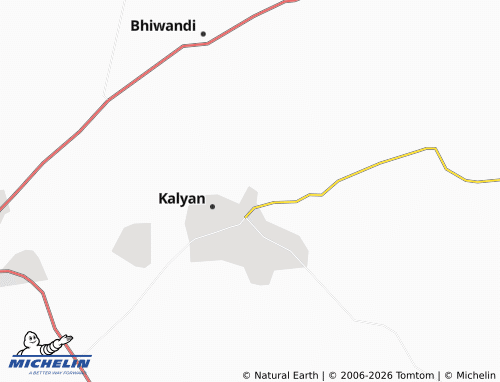 MICHELIN Ulhasnagar map - ViaMichelin