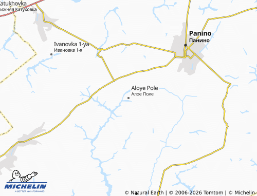 Carte MICHELIN Aloye Pole - ViaMichelin