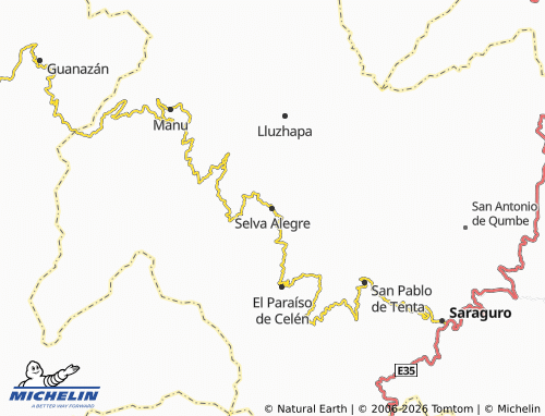 Mapa MICHELIN Selva Alegre - ViaMichelin