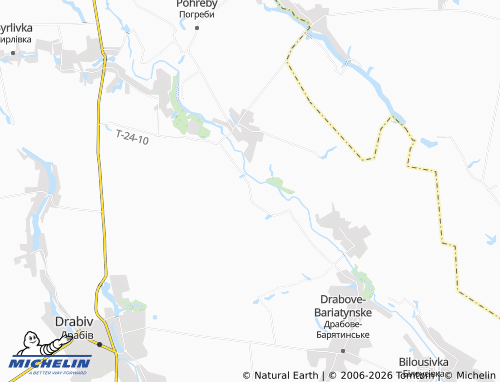 Mapa MICHELIN Ostapivka - ViaMichelin