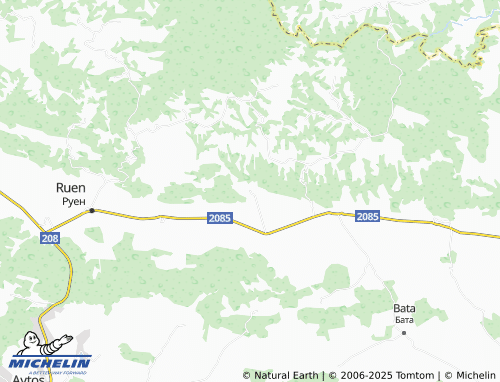 MICHELIN-Landkarte Razboyna - ViaMichelin