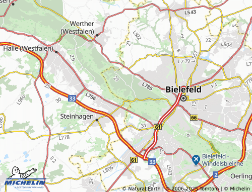 Mapa MICHELIN Meyer zu Hoberge - ViaMichelin