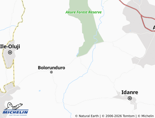 Mappa MICHELIN Moferere Ogbodu - ViaMichelin