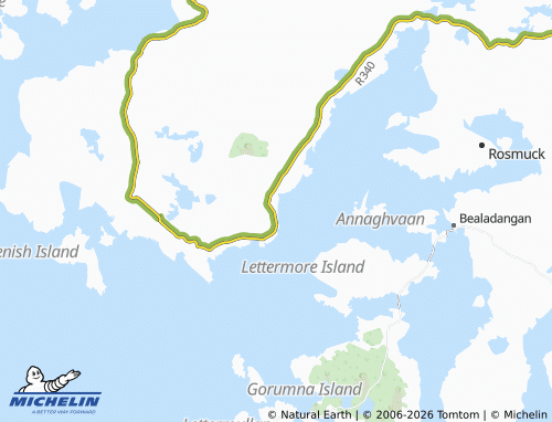MICHELIN-Landkarte Kilkerrin - ViaMichelin