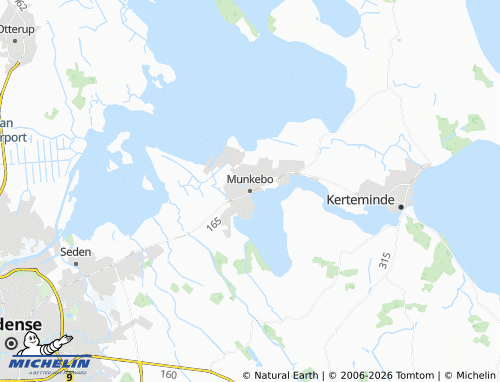 Kaart MICHELIN Munkebo - ViaMichelin