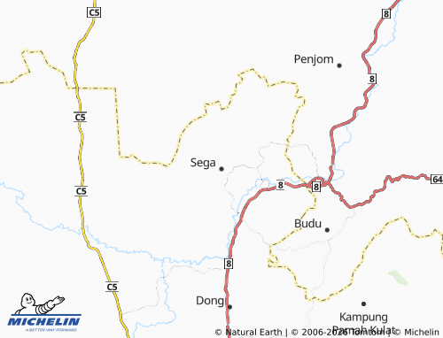 Mapa MICHELIN Sega - ViaMichelin