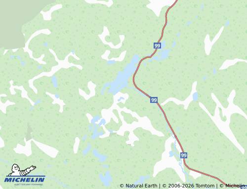 Carte MICHELIN Kitkiöjärvi - ViaMichelin