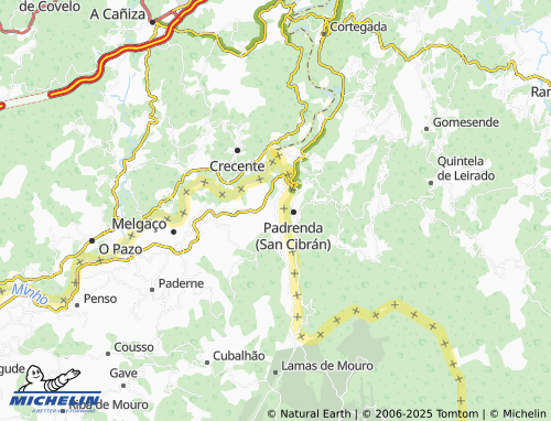 MICHELIN Cristoval map - ViaMichelin
