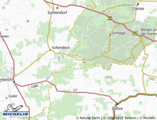 MICHELIN Müssingen map - ViaMichelin