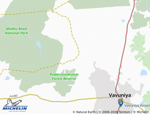 Mappa MICHELIN Kalmadu II - ViaMichelin