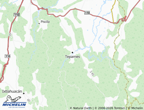 Mapa MICHELIN Brisas del Salto - ViaMichelin