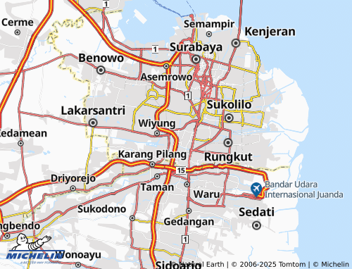 Carte MICHELIN Karah - ViaMichelin
