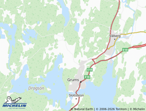 Carte MICHELIN Åshammar - ViaMichelin