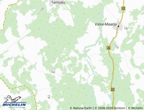 MICHELIN Uuemõisa map - ViaMichelin