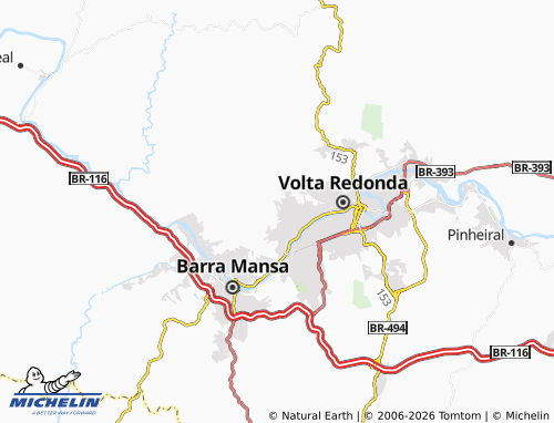 MICHELIN Açude map - ViaMichelin