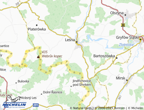 Carte MICHELIN Miłoszów - ViaMichelin