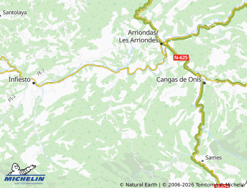 MICHELIN-Landkarte La Frecha - ViaMichelin