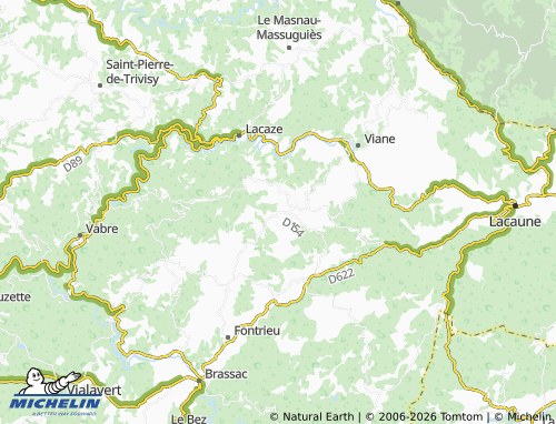 MICHELIN Prades map - ViaMichelin