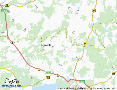 MICHELIN Raiste map - ViaMichelin