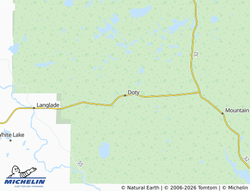 Mapa MICHELIN Doty - ViaMichelin