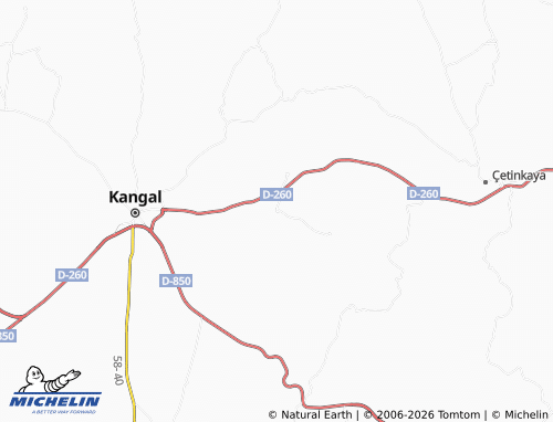 Mappa MICHELIN Armağan - ViaMichelin