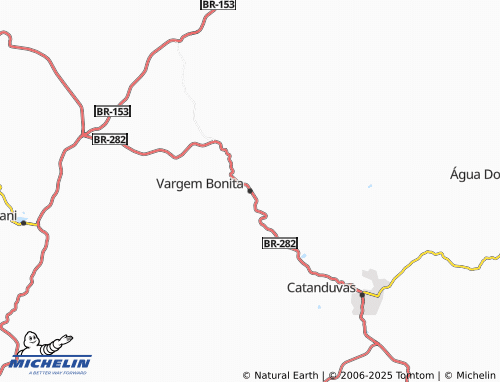 MICHELIN Vargem Bonita map - ViaMichelin