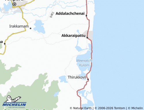 Mappa MICHELIN Kannakigramam 02 - ViaMichelin